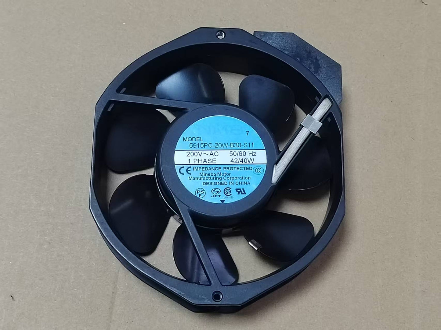 new NMB 5915PC-20W-B30-S11 200V 220V 230V 240V 42 40W 17238 all metal cooling fan