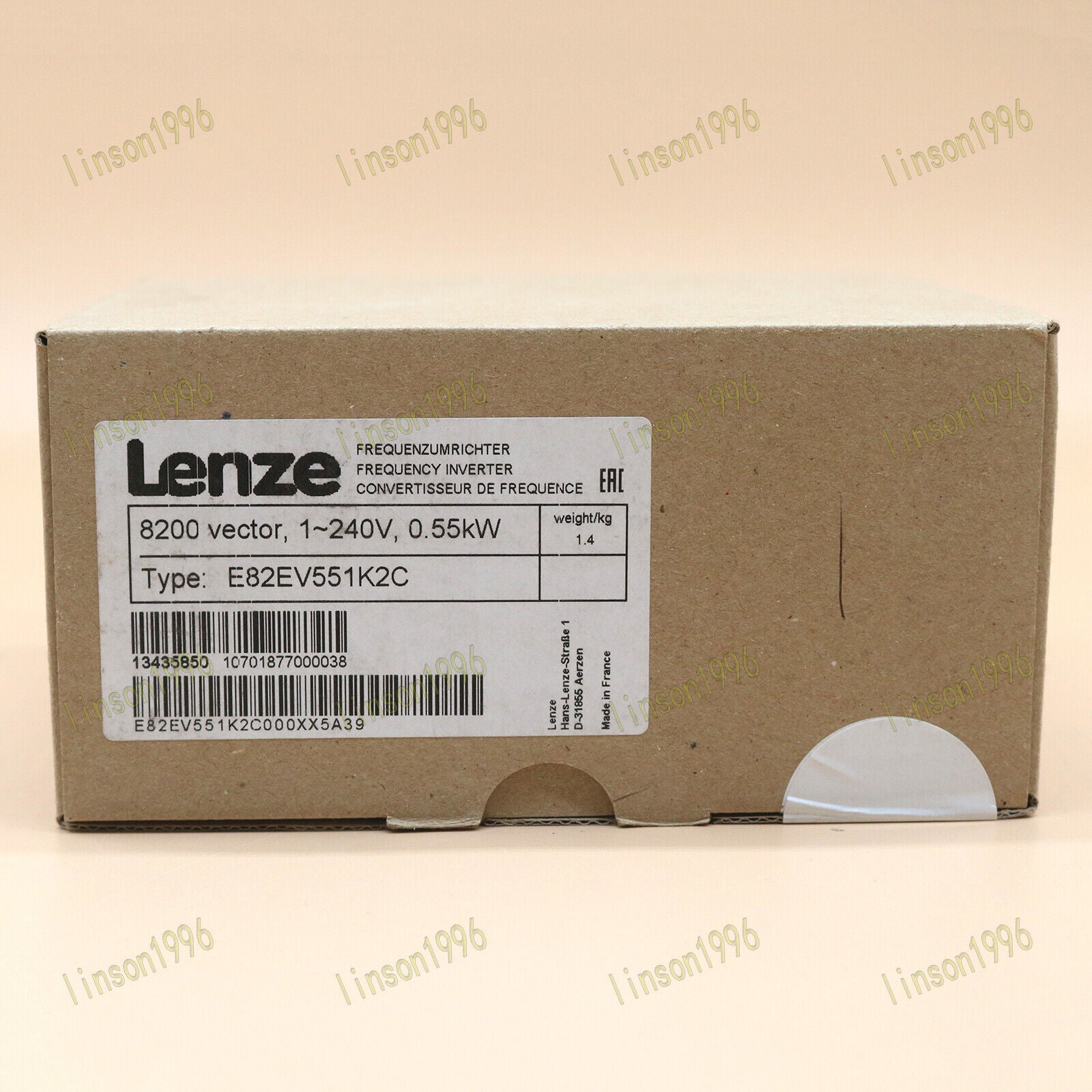 new 1PCS  E82EV551K2C For LENZE Inverter LENZE