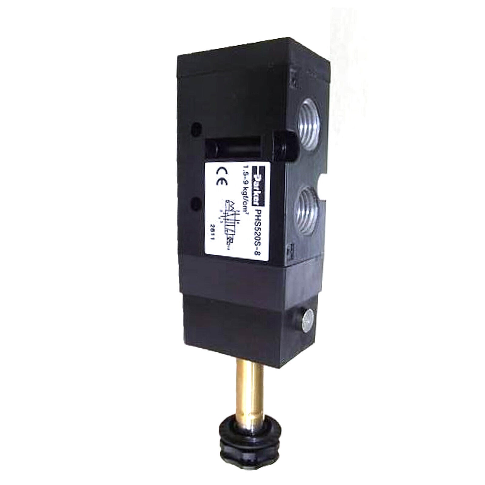 Parker PHS520S-8 Solenoid Valve, High Precision 8-way Flow Control Valve, Heavy Duty Industrial Use - PARKER