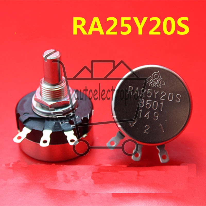 COSMOS RA25Y20S B501 500R OHM 1.2W single coil Wirewound Potentiometer TOCOS