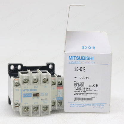 new Mitsubishi AC Contactor SD-Q19 DC24V IN BOX - MITSUBISHI