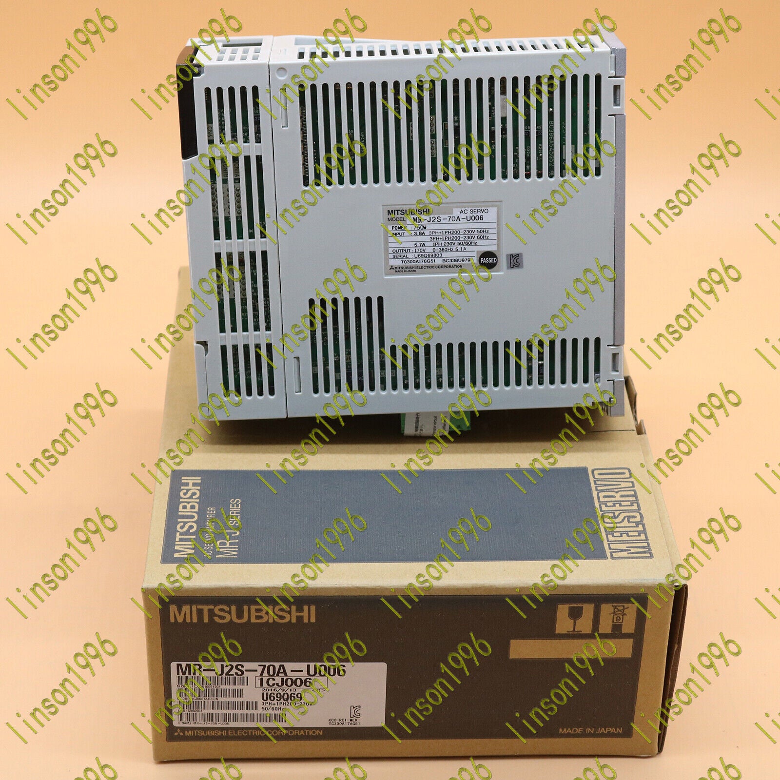 Mitsubishi Servo Drive MR-J2S-70A-U006 In-Box Fast Delivery - MITSUBISHI