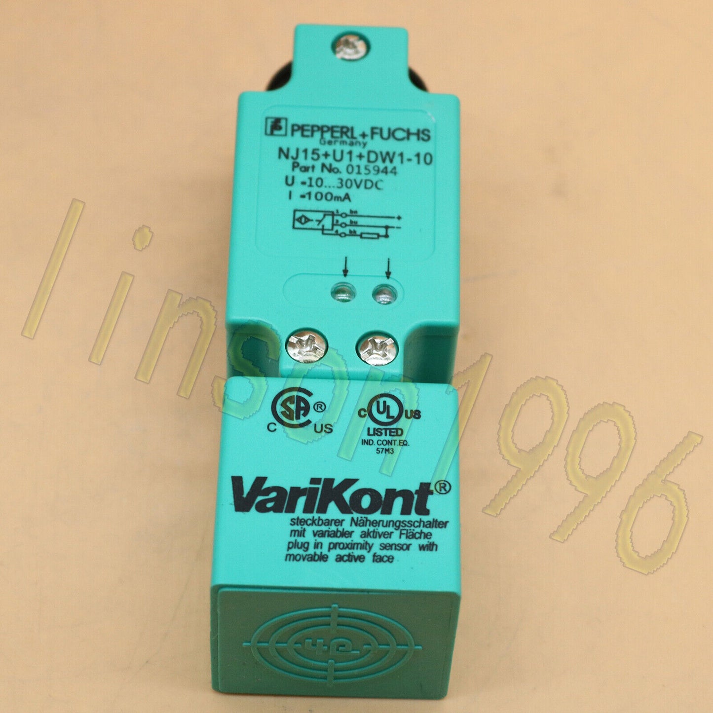For PEPPERL+FUCHS NJ15+U1+DW1-10 Proximity Switch Sensor - New - PEPPERL+FUCHS