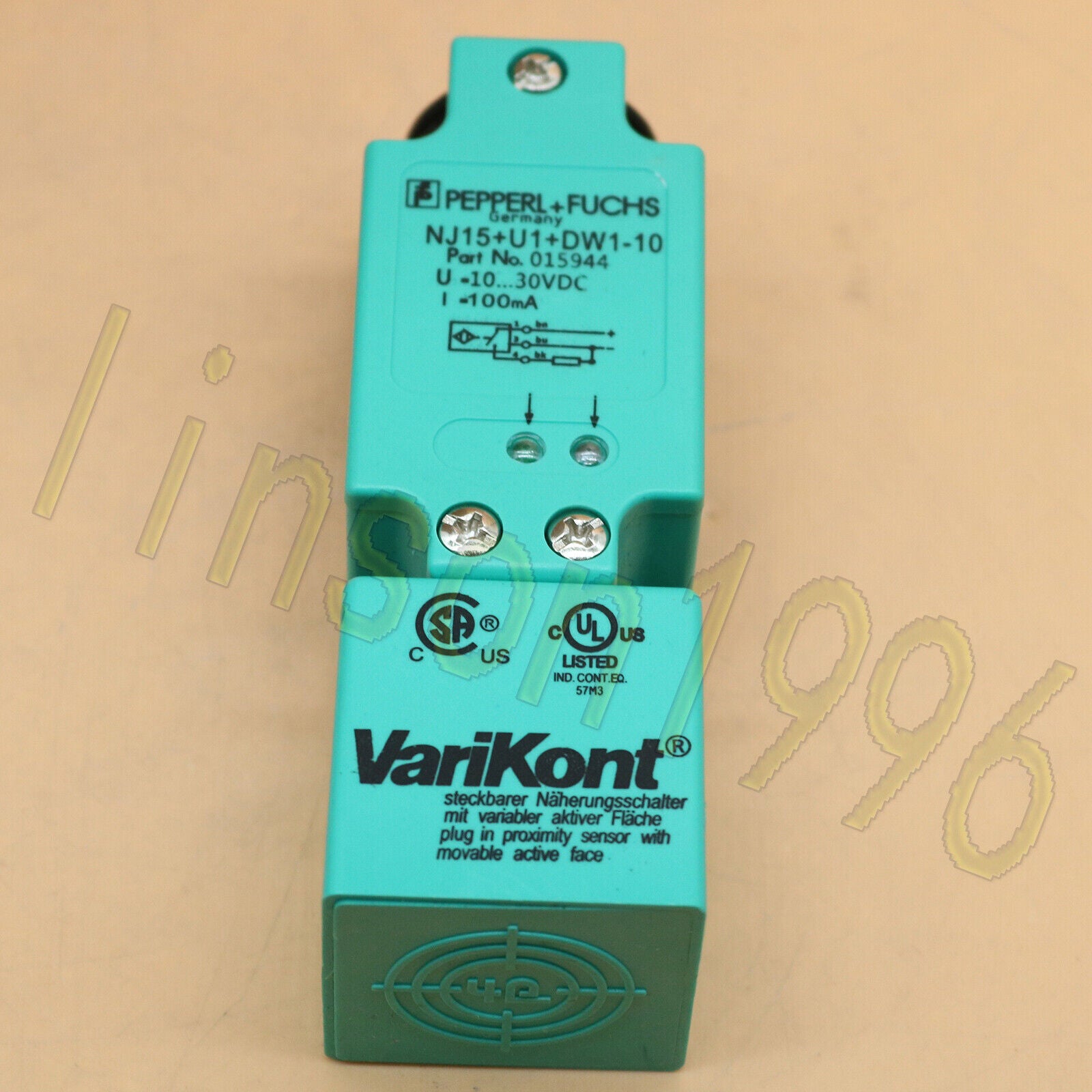 For PEPPERL+FUCHS NJ15+U1+DW1-10 Proximity Switch Sensor - New - PEPPERL+FUCHS