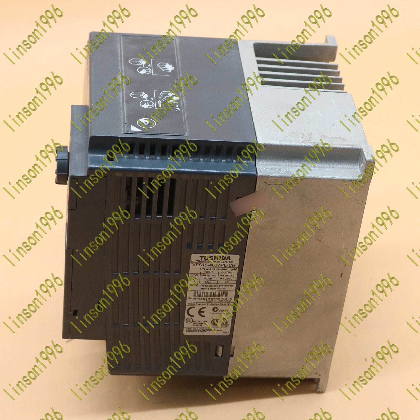 used ONE  For TSB VFS15-4037PL-CH Inverter 3.7KW 380V Tested koeed