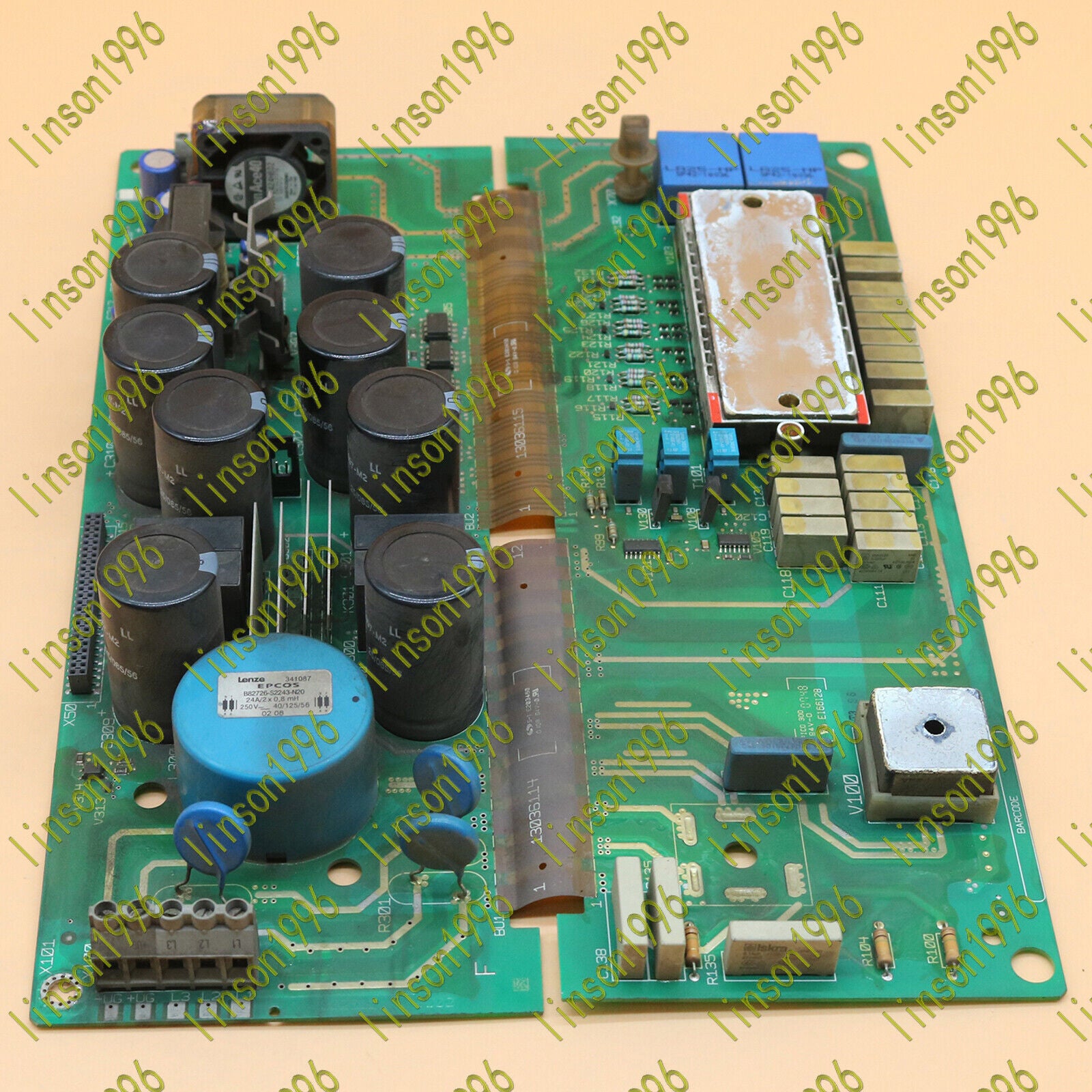 used Lenze 9325LP inverter driver board one year - LENZE