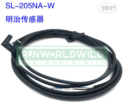1PCS For MEIJIDENKI Groove Sensor SL-205NA-W 5-24V DC Length： 2m