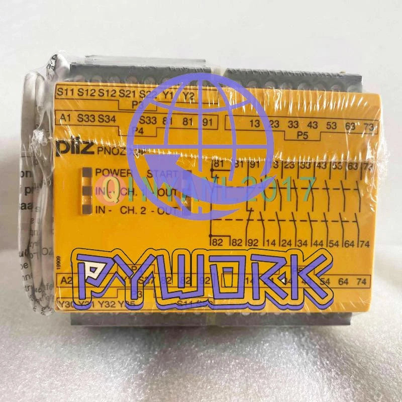 1Pcs PILZ 777609 PNOZ X9P Safety Relay
