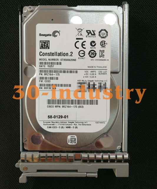 Cisco 500GB SATA 7.2K A03-D500GC3 Server Hard Disk Drive - CISCO