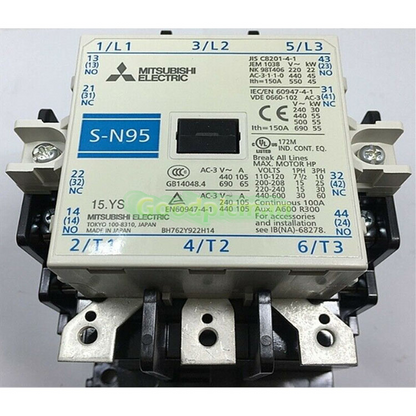 MITSUBISHI S-N95 SN95 Magnetic Contactor 1Pcs/