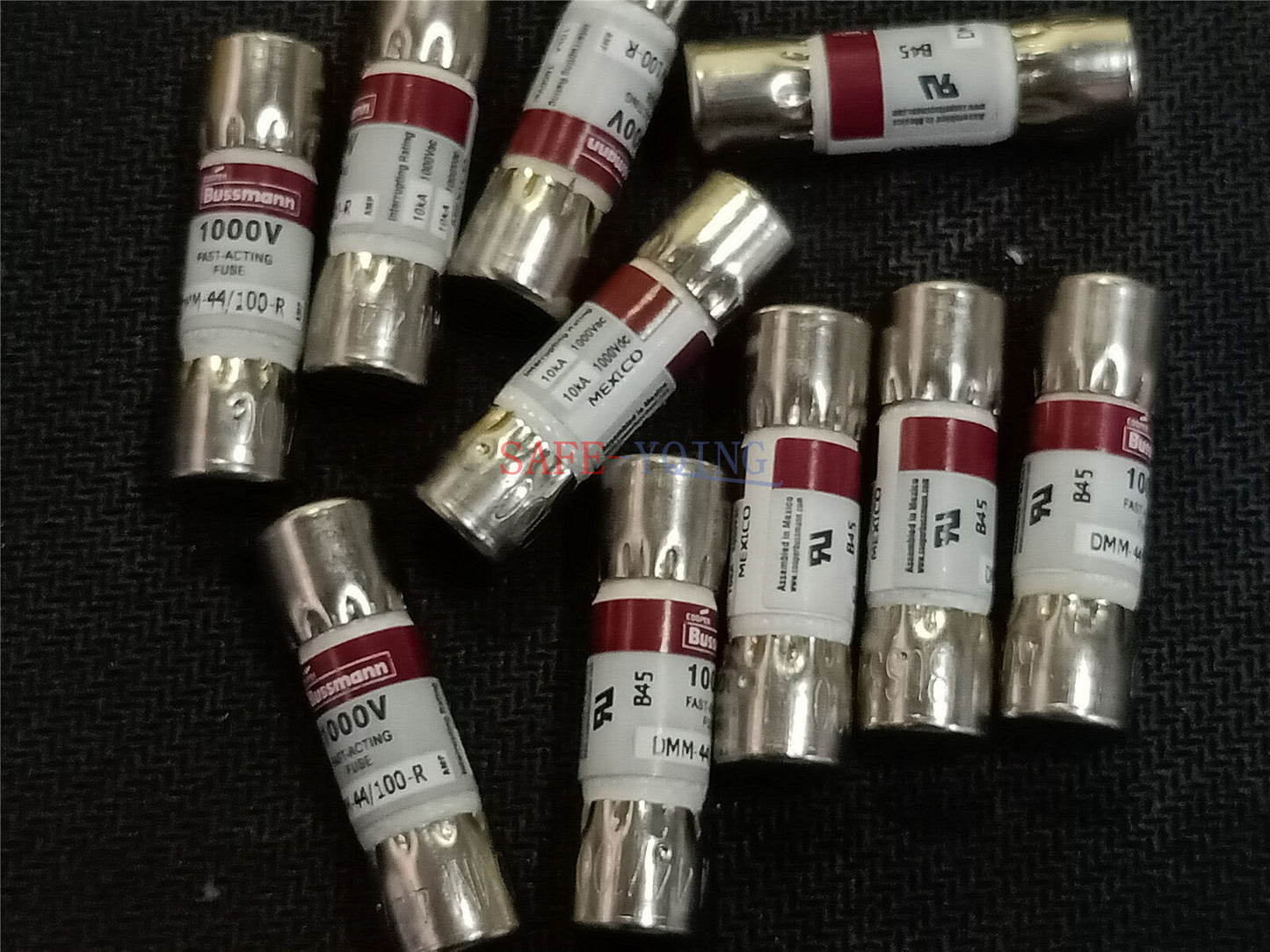 new 10PCS Bussmann DMM-B-44/100-R Fuse 440mA 1000V For Digital Multimeter - BUSTMANN