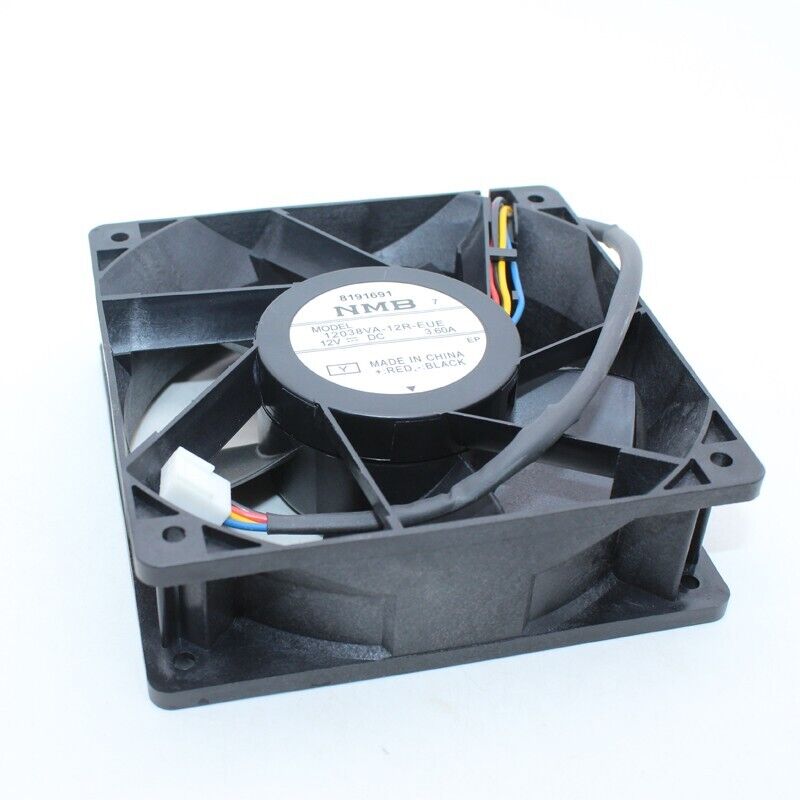 new NMB 12038VA-12R-EUE 12038 12V 3.6A 12CM large air flow cooling fan