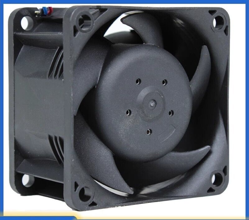 ADDA AS06048MB385BB0 48V 0.30A 6038 6CM 4-Wire Server Chassis Cooling Fan
