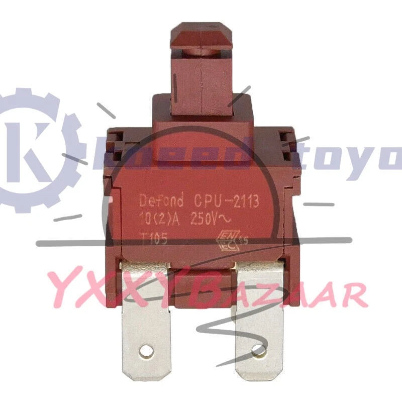 1 Defond CPU-2113-R-AAB31-01R 4-pin 13A125V 6.5A 250VAC 10A 250V on-off Switch~