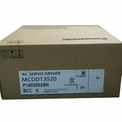 1-PC Panasonic Servo Drive MCDDT3520 One-Year Warranty | Reliable Performance & Quality | Perfect for Industrial & Home Use - PANASONIC