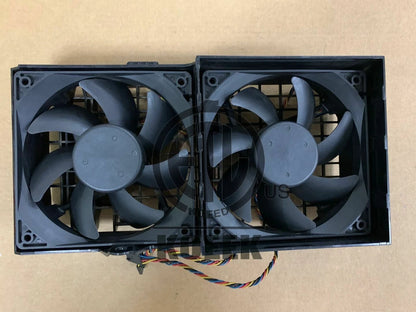 for Dell Precision Workstation T3500 T5500 Dual Cooling Fan Assembly HW856
