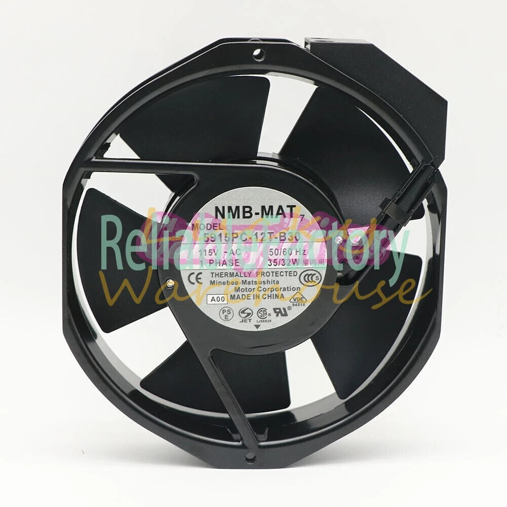 1PCS Nmb Technologies 5915Pc-12T-B30-A00 Axial Fan 150Mm 115Vac 380Ma