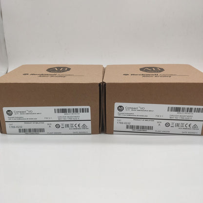 New Factory Sealed AB 1769-IQ32 SER A CompactLogix 24V DC Input Module 1769IQ32 - COMPACTLOGIX