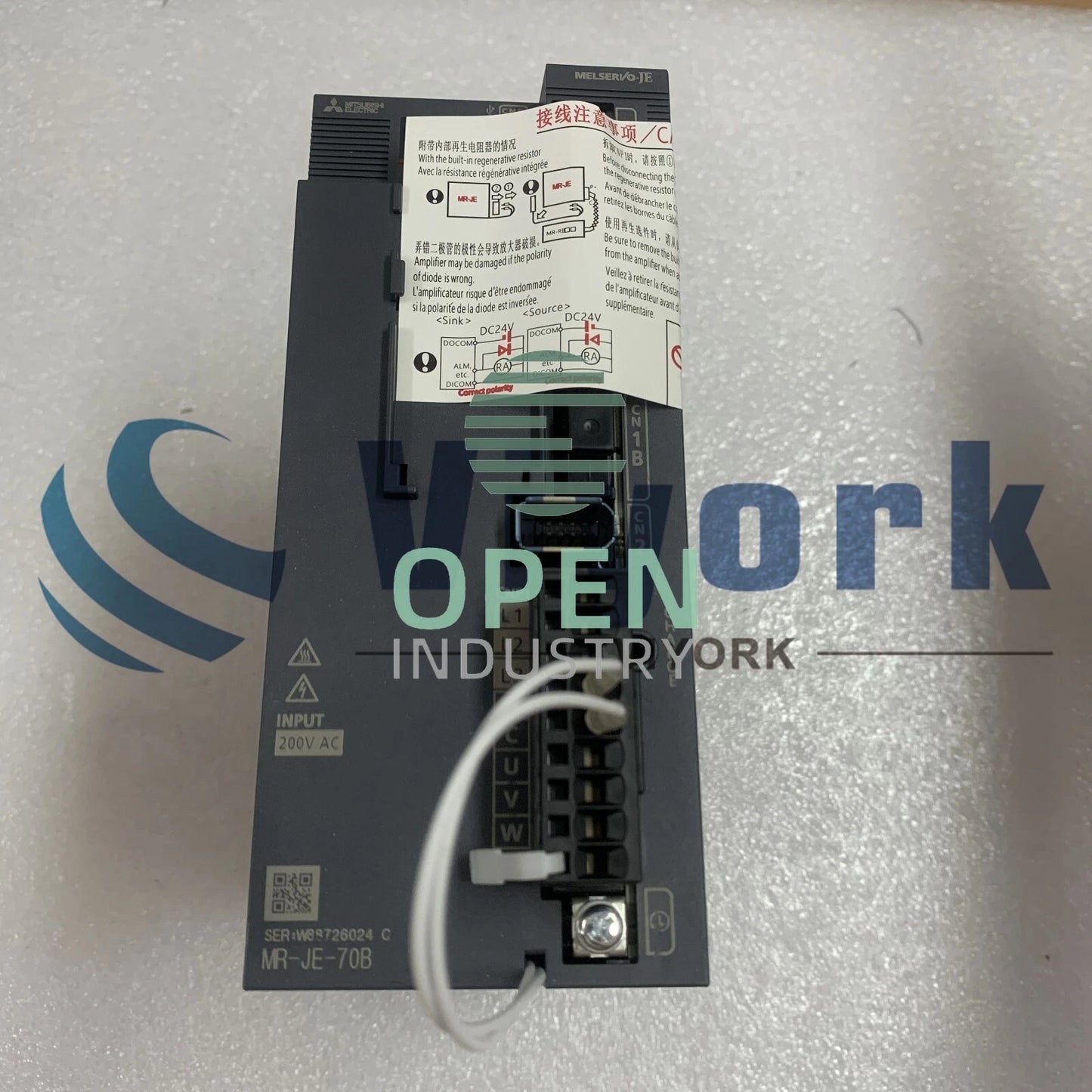 1PCS Mitsubishi MR-JE-70B SERVO AMPLIFIER 750W 200V SSCNETIII/H
