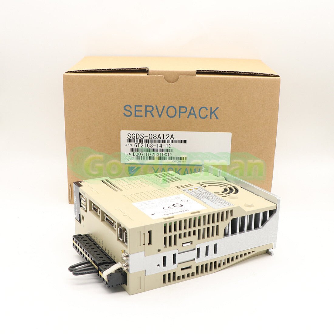 Yaskawa SGDS-08A12A Servo Drive SGDS08A12A 1Pcs/