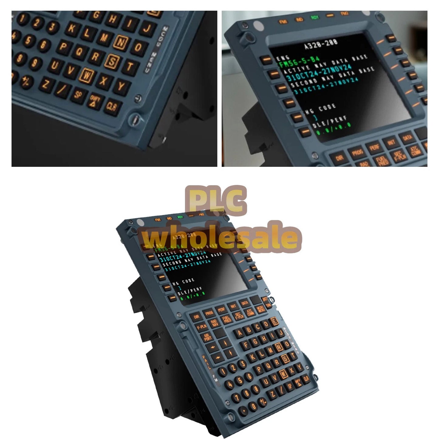 Winwing A3xx Mcdu Flight Control Panel Simulator Compatible W/ X-plane Msfs Bzsi