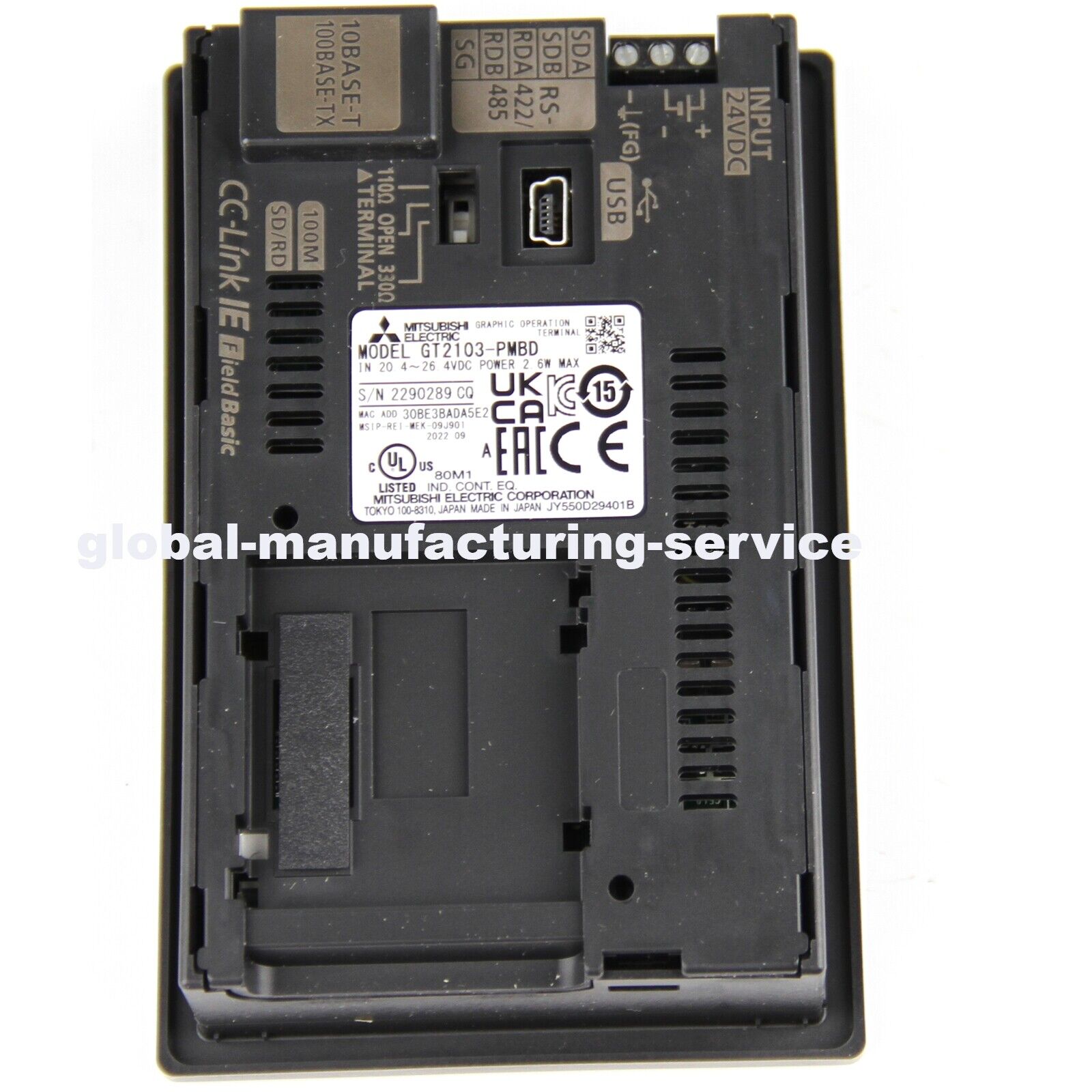 Mitsubishi touch GT2103-PMBD - MITSUBISHI