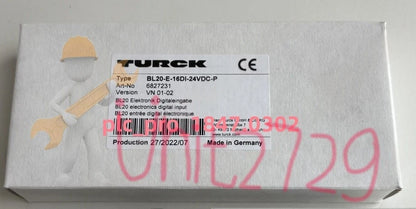 1PCS TURCK BL20-E-16DI-24VDC-P Communication Module Fast ship #k #u