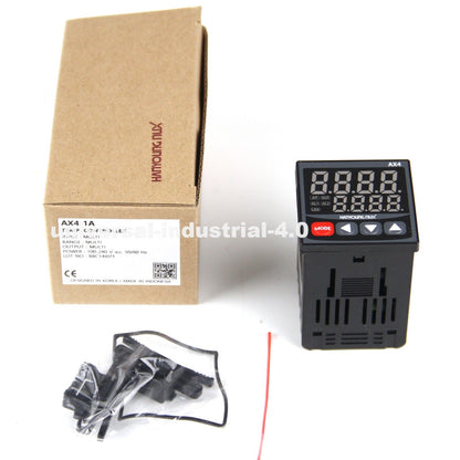 Hanyoung AX4-1A Temperature Controller with 1A Precision Thermometer and 4-Range Temperature Regulation - HANYOUNG
