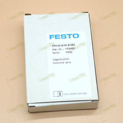 ONE FESTO Solenoid Valve CPA10-M1H-5/3ES SHIP - FESTO