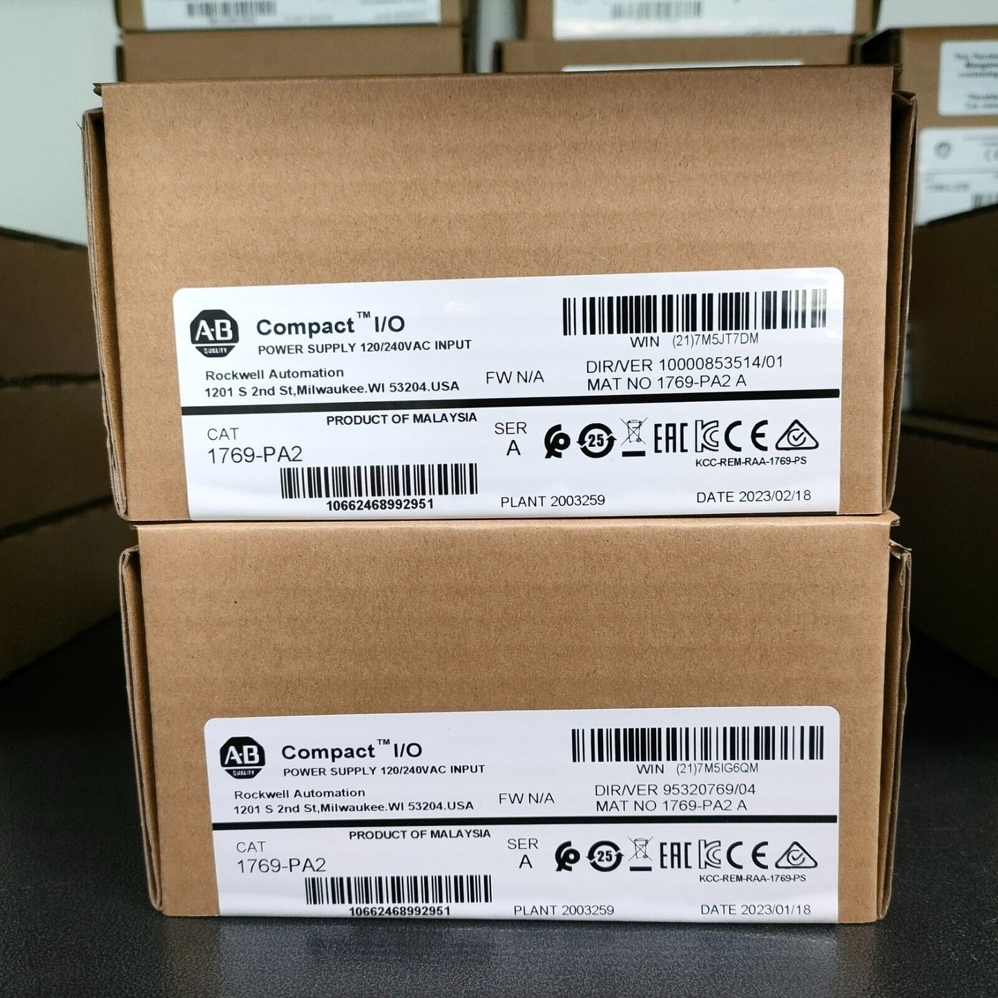 CompactLogix AC Power Supply 1769PA2 - Factory Sealed - COMPACTLOGIX