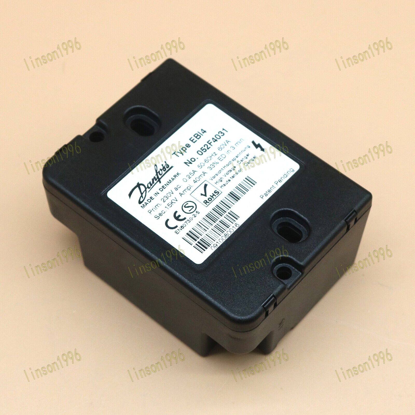 new 1PC  Danfoss EBI4 052F4031 Lgnition Transformer For burner spot stocks Danfoss