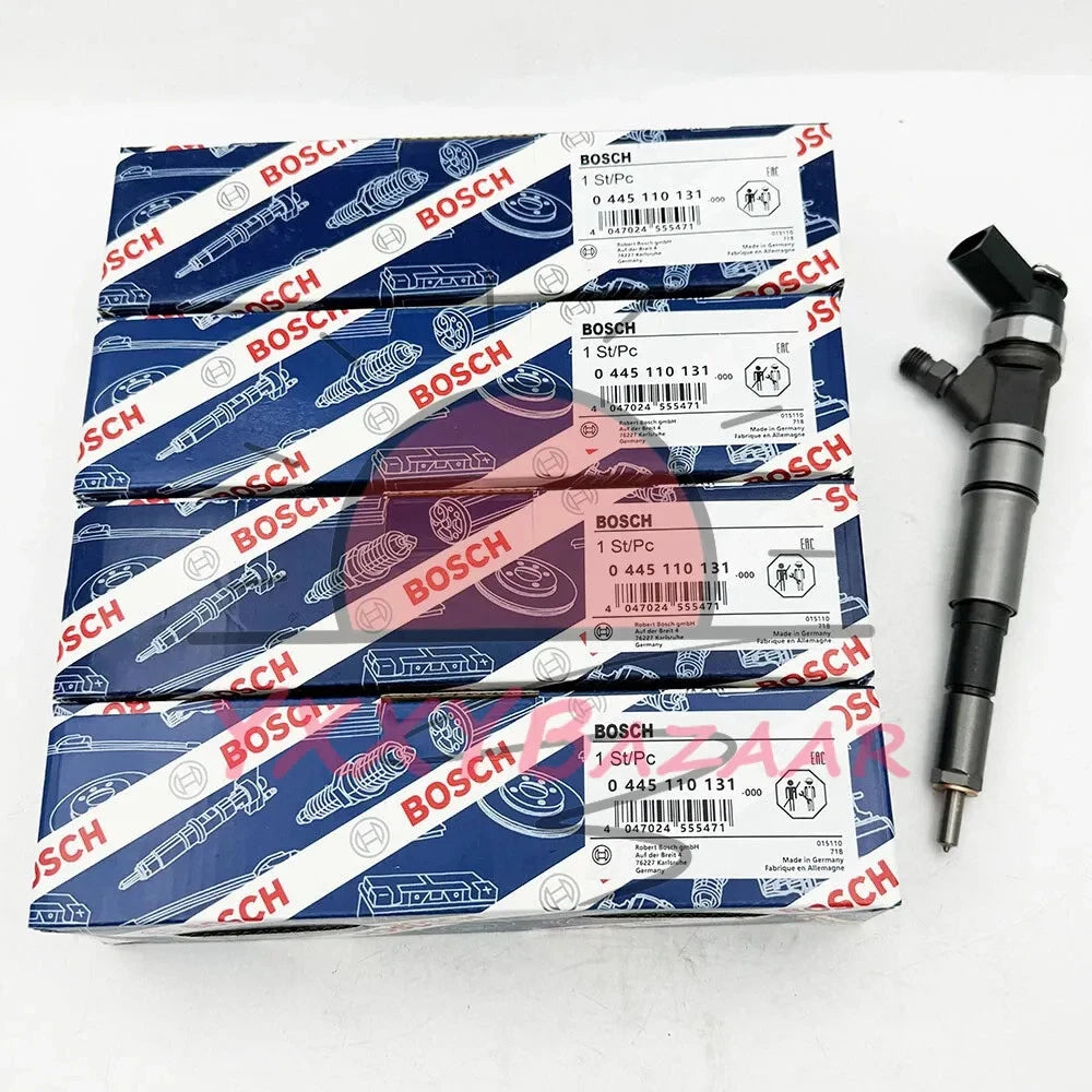 4x 7789661 Fuel Injector Fits For 0445110131 Bosch BMW 320d 330d 530d X3 X5 3.0d