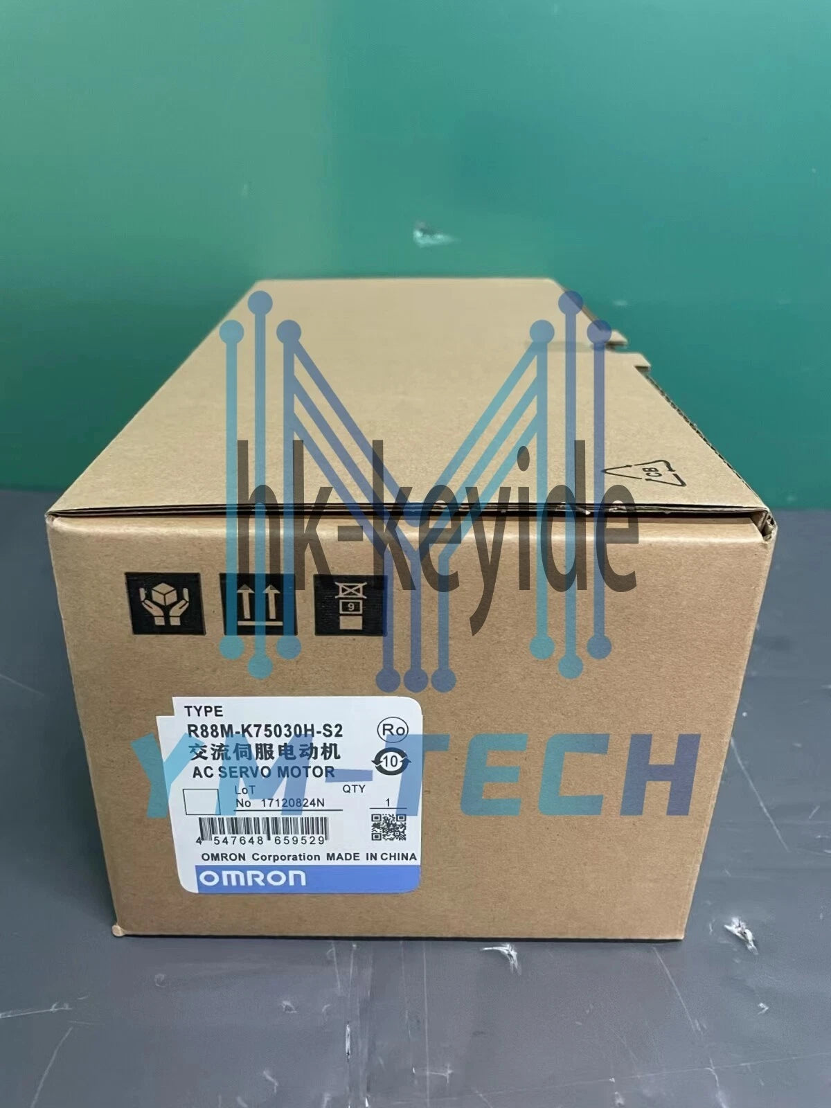 OMRON R88M-K75030H-S2 AC SERVO MOTOR 230VAC 50Hz/60Hz 1 Shaft