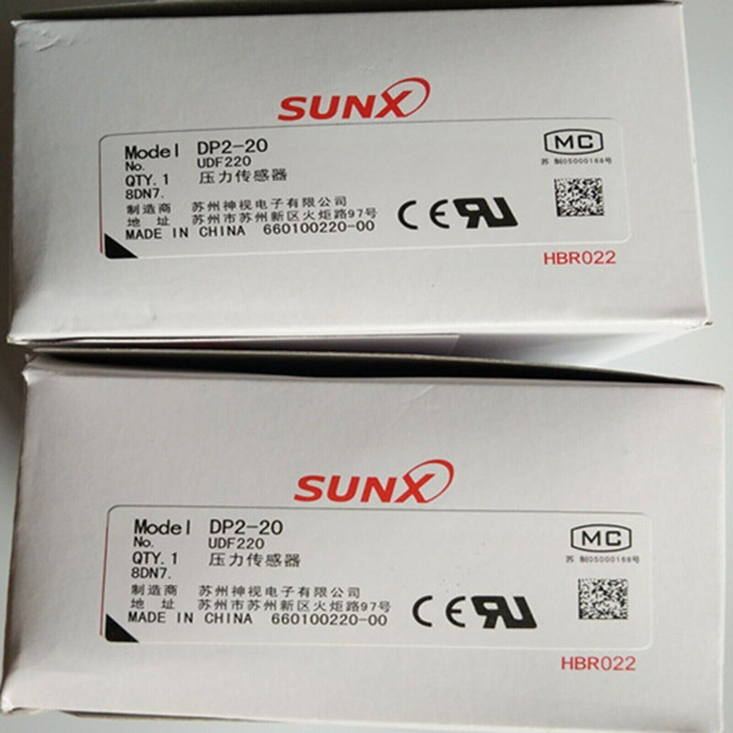 Pressure Sensors DP2-20 - SUNX