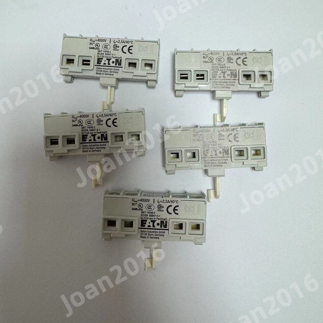 new 5pcs EATON NHI-E-11-PKZ0 Auxiliary contacts - EATON