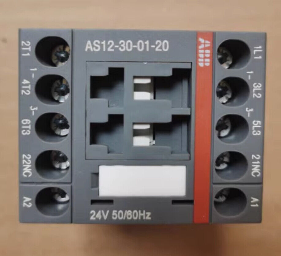 new ABB AC Contactor  AS12-30-01-20 AC24V