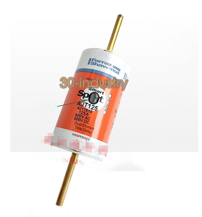 FERRAZ SHAWMUT AJT125 Time Delay Fuse 125A 600VAC/500VDC - FERRAZ SHAWMUT