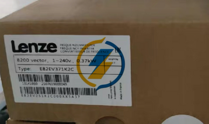 new in box LENZE E82EV371K2C E82EV371_2C FREQUENCY INVERTER - LENZE