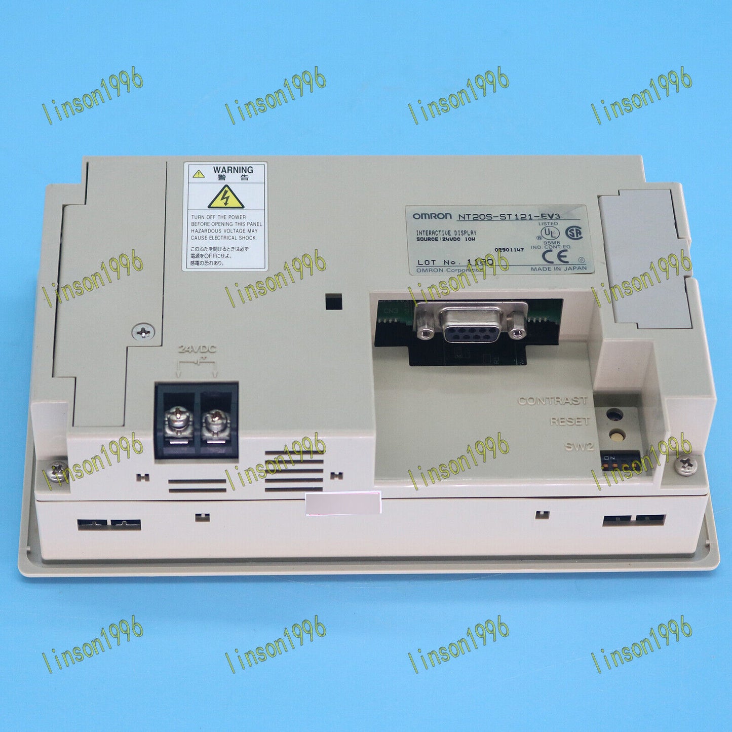 used ONE Omron PAN NT20S-ST121-EV3 Tested In Good Condition - OMRON