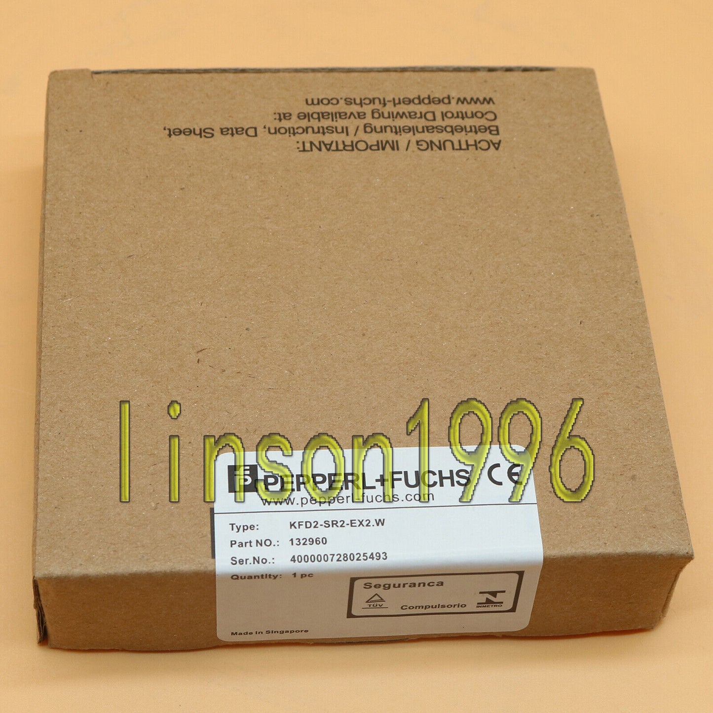 PEPPERL+FUCHS KFD2-SR2-EX2.W Switch Amplifier in Box - PEPPERL+FUCHS