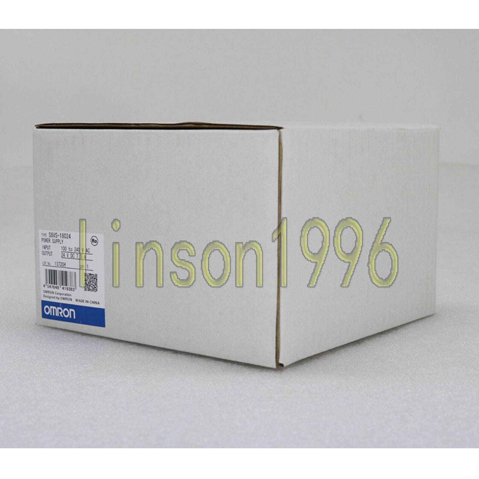 Omron S8VS-18024 Switching Power Supply, 1-Year Warranty - OMRON