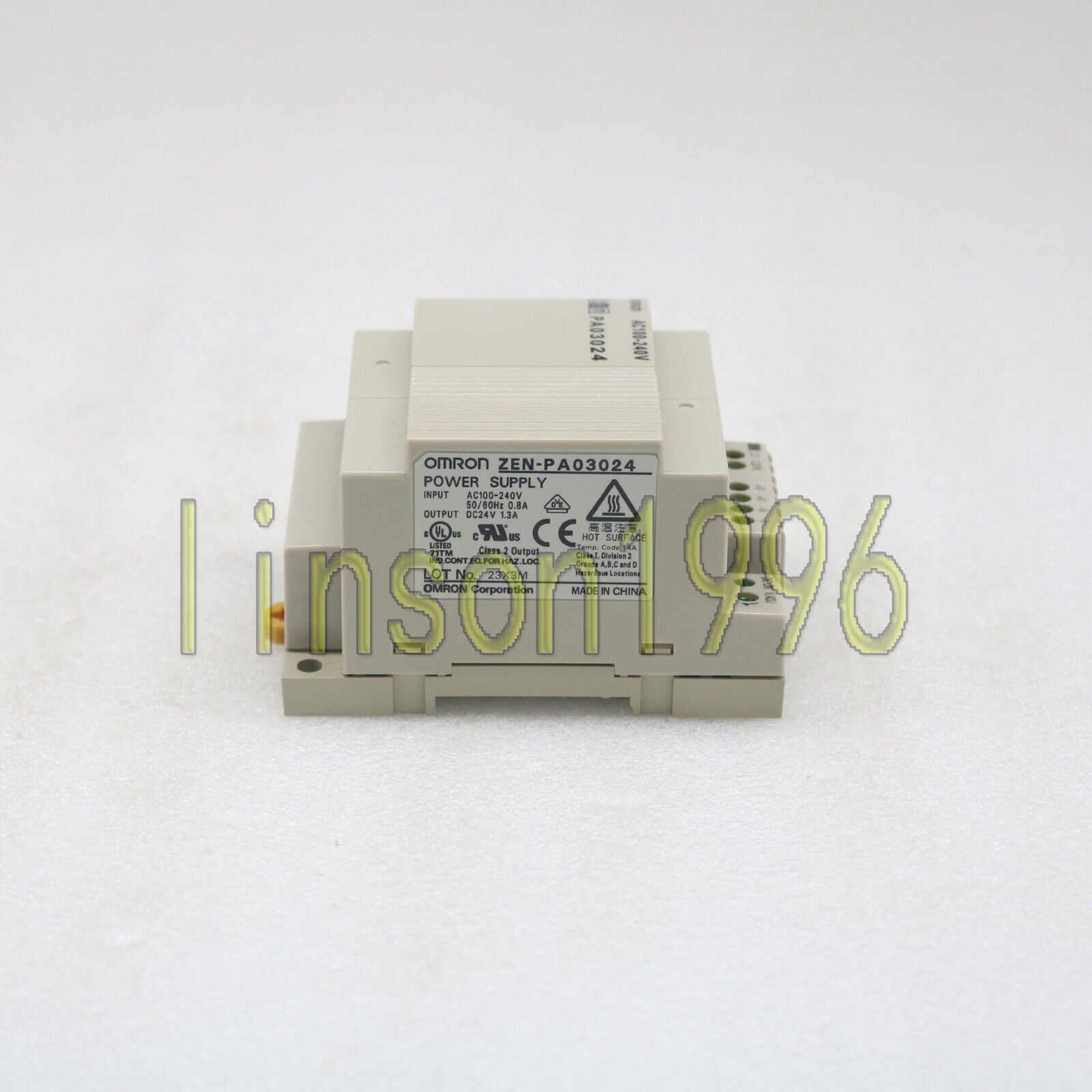 Omron ZEN-PA03024 programmable relay compact power supply - OMRON