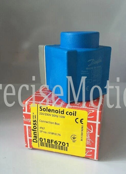 1PC Danfoss Solenoid Valve Coil 018F6701 free shipping