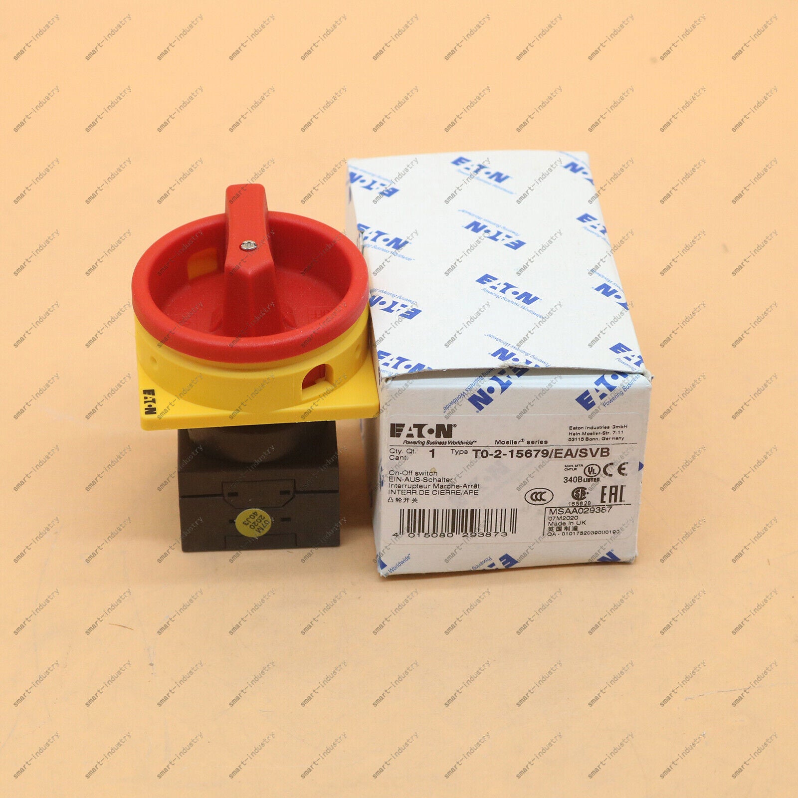 new 1pc  eaton MOLELLER Cam switch T0-2-15679/EA/SVB Fast Ship