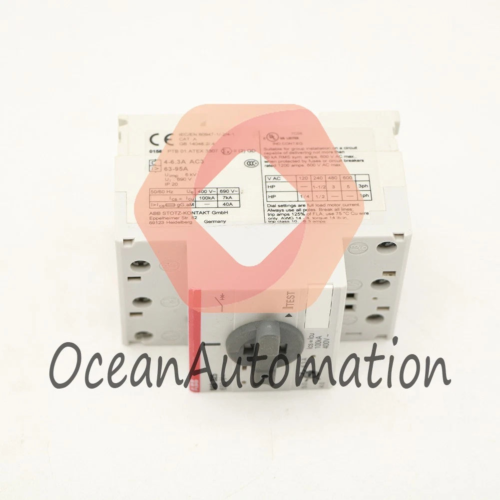 ABB MS325-6.3 Protective Circuit Breaker 1SAM150000R1009 1PCS
