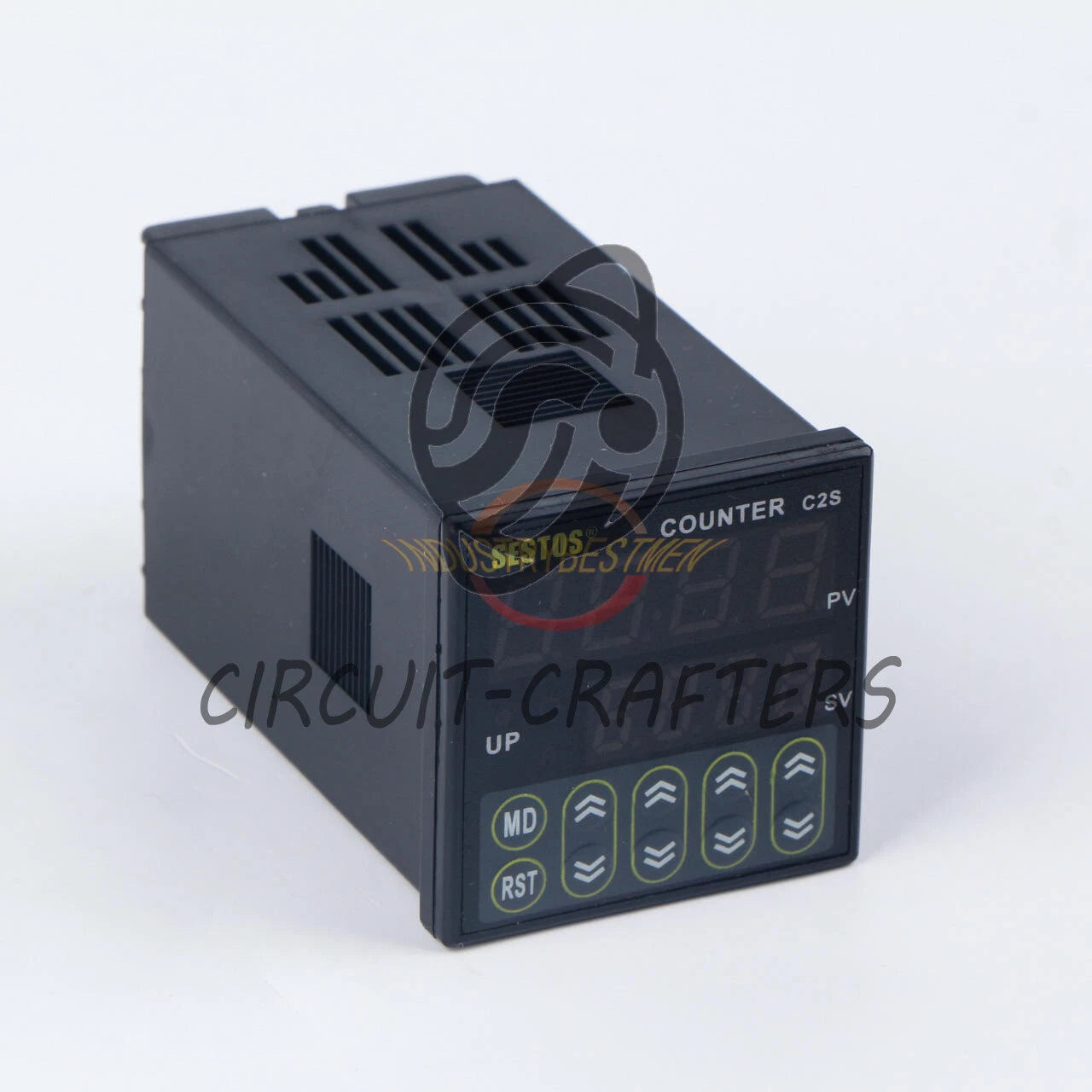 1PCS SESTOS C2S-R-220 AC100-240V Four-digit preset value counter