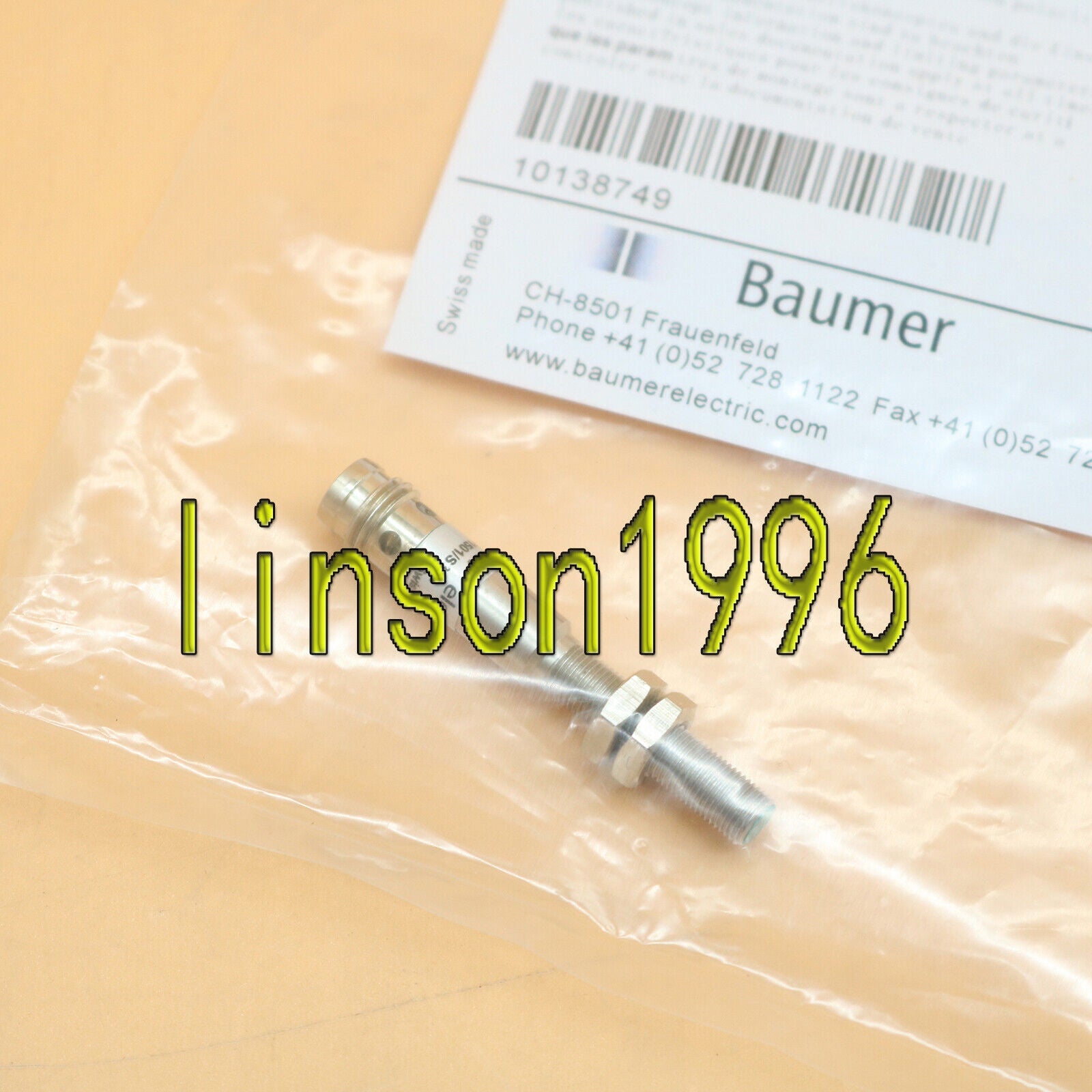 new Baumer Electric IFRM 05P1501/S35L Proximity Switch - BAUMER ELECTRIC