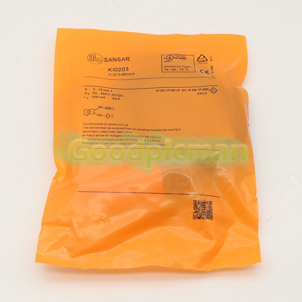 1PC IFM KI0203 Proximity Switch Sensor ping