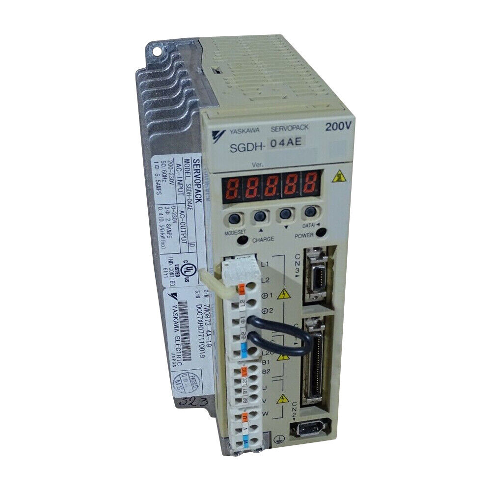 Yaskawa SGDH04AE Servo Drives: High-performance servo drive with 4-20mA control and 1-year warranty - YASKAWA