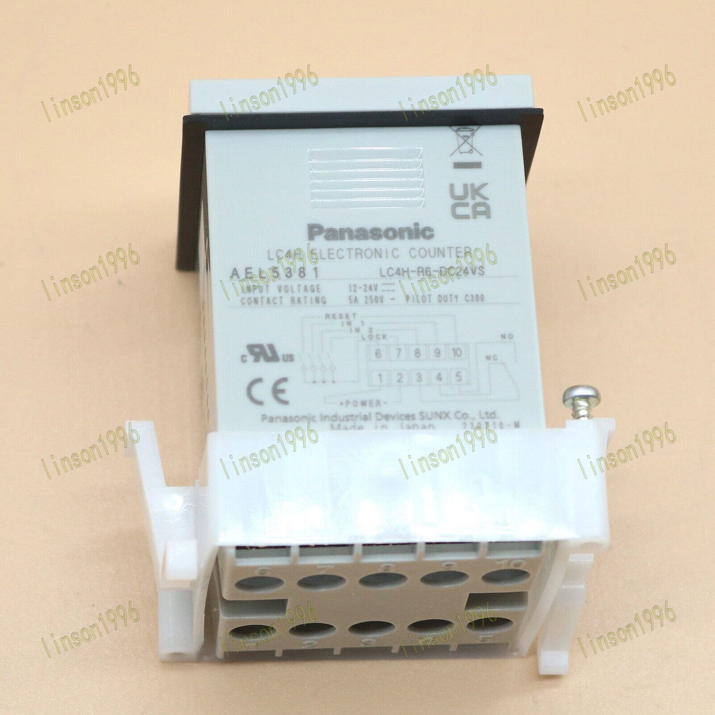 1PCS Panasonic LC4H-R6-DC24VS Counter - PANASONIC